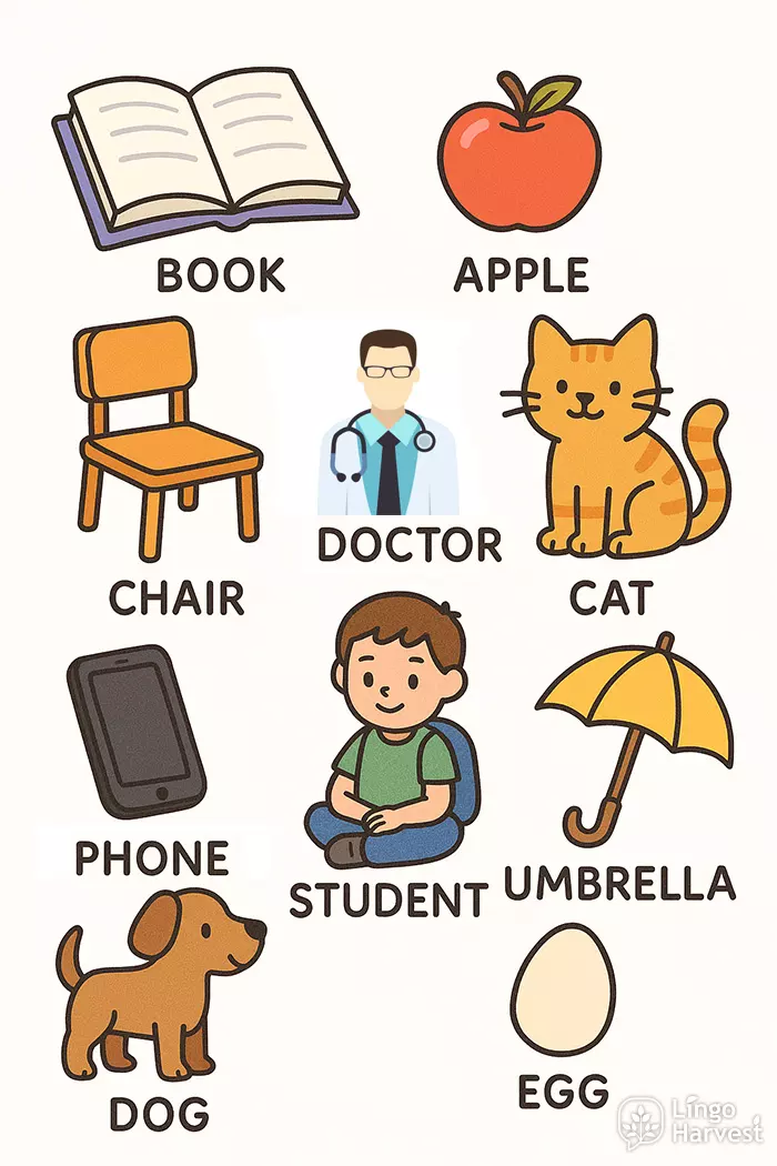 Common Countable Nouns