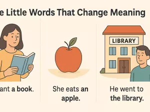 The Little Words That Change Meaning: Master a/an/the Fast