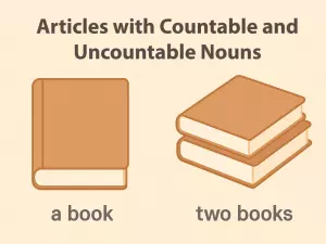 Articles with Countable and Uncountable Nouns: Starter Rules