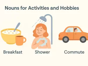 Nouns for Activities and Hobbies: Everyday English Examples