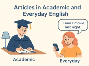 Final Master Test: Articles in Academic and Everyday English