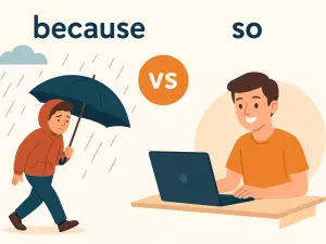 because vs so: Explaining Reasons and Results