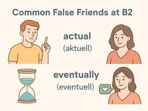 Common False Friends at B2 (actual, eventually, sympathetic)
