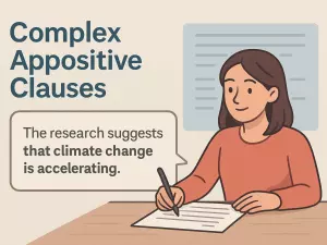 Complex Appositive Clauses for Academic Precision in Writing