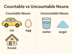 Countable vs Uncountable Nouns: Easy Memory Trick for Learners