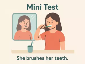 Mini Test: Articles in Daily Routines