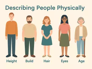Describing People Physically: Appearance Vocabulary