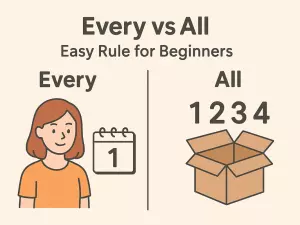 Every vs All: Easy Rule for Beginners