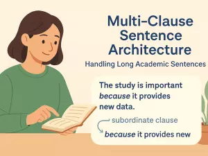 Multi-Clause Sentence Architecture: Handling Long Academic Sentences
