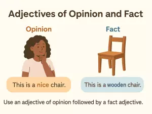 Adjectives of Opinion and Fact: Simple Guide