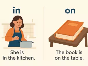 Prepositions for Rooms and Places in the House