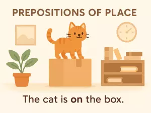 Prepositions of Place: Structural Role