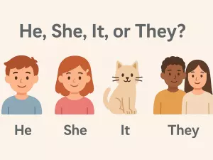 Pronoun Choice Exercise: He, She, It, or They?