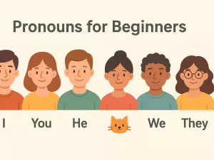 Pronouns for Beginners: I, You, He, She, It, We, They