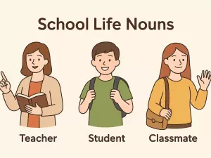 School Life Nouns: Common Words Students Should Know