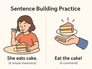 Sentence Building Practice: Arrange Words Correctly