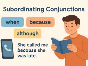 Subordinating Conjunctions: Grammar Role