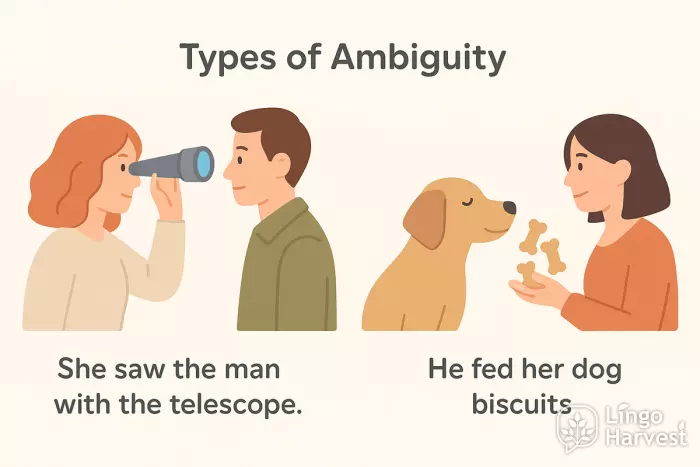 ambiguity telescope dog biscuits