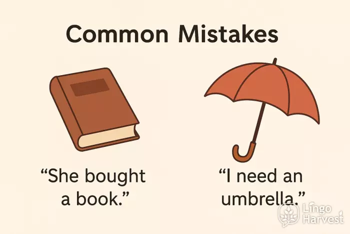 articles objects book umbrella
