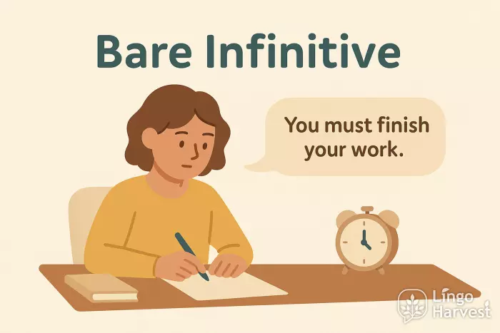 bare infinitive example