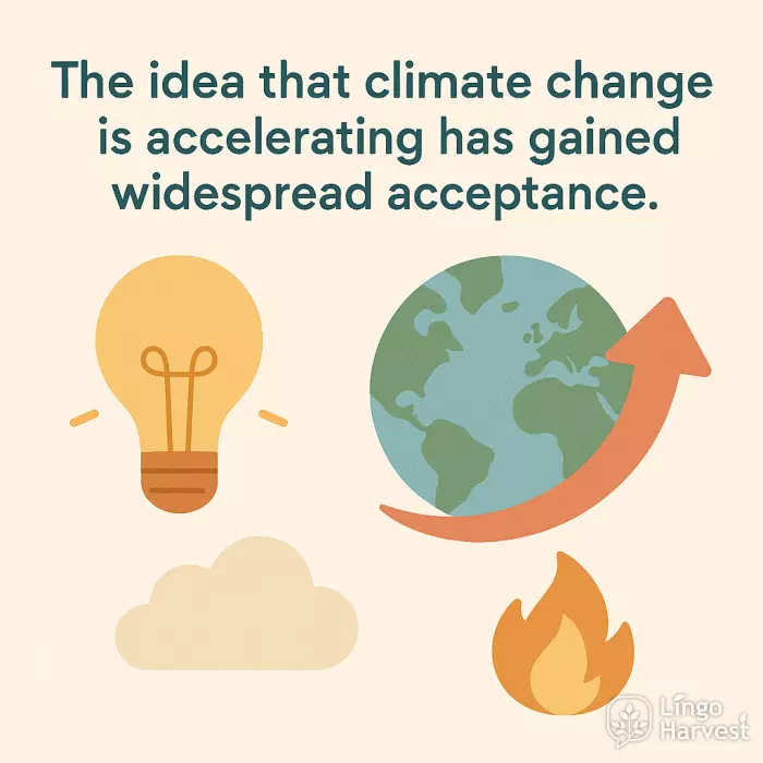 climate change idea acceptance