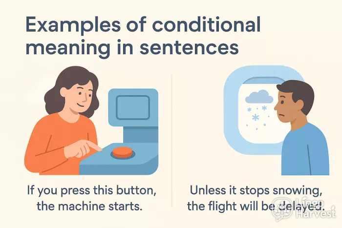 conditional meaning if unless examples