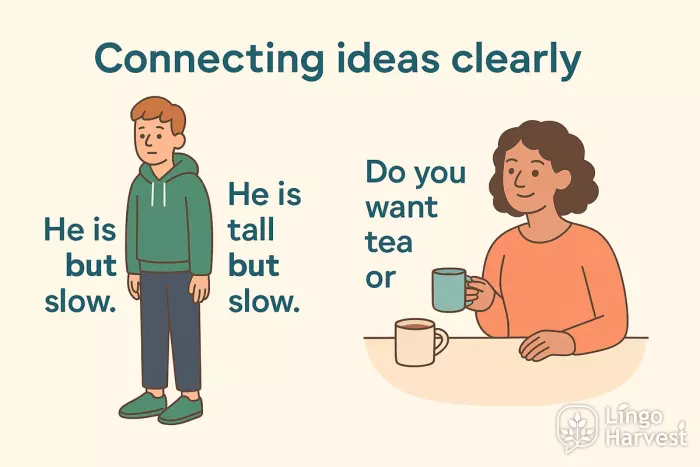 connecting ideas tall vs slow tea or coffee