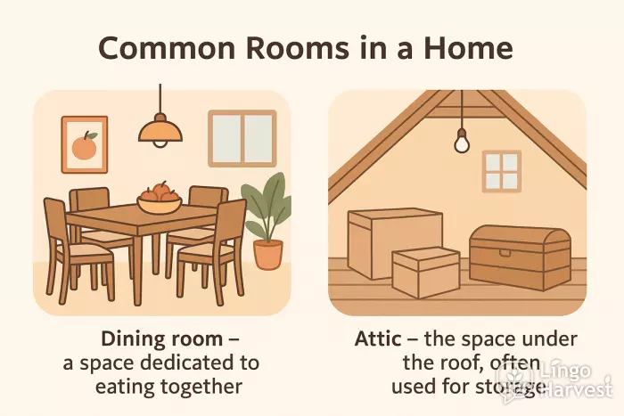 dining room attic comparison