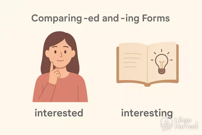 ed ing adjectives interested interesting