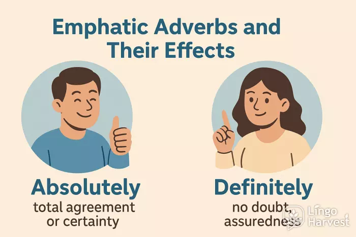 emphatic adverbs absolutely definitely
