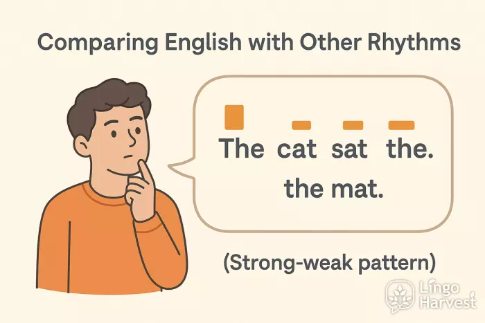 english rhythm strong weak pattern