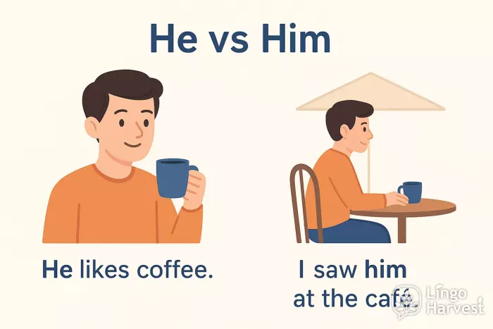 he vs him examples