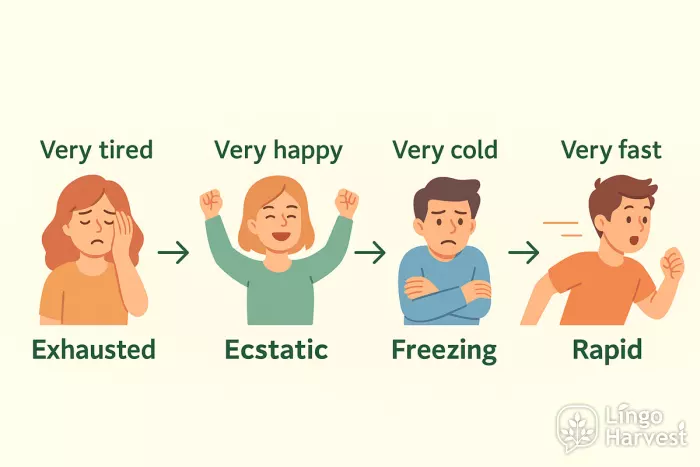 intensifiers strong adjectives