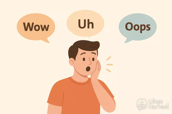 interjections wow uh oops