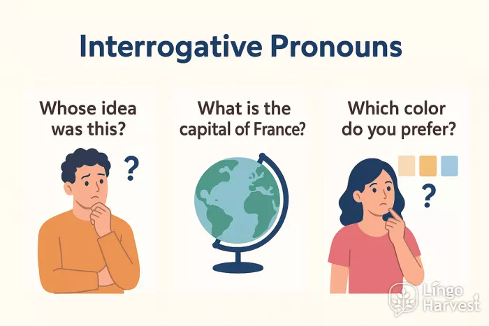 interrogative pronouns examples