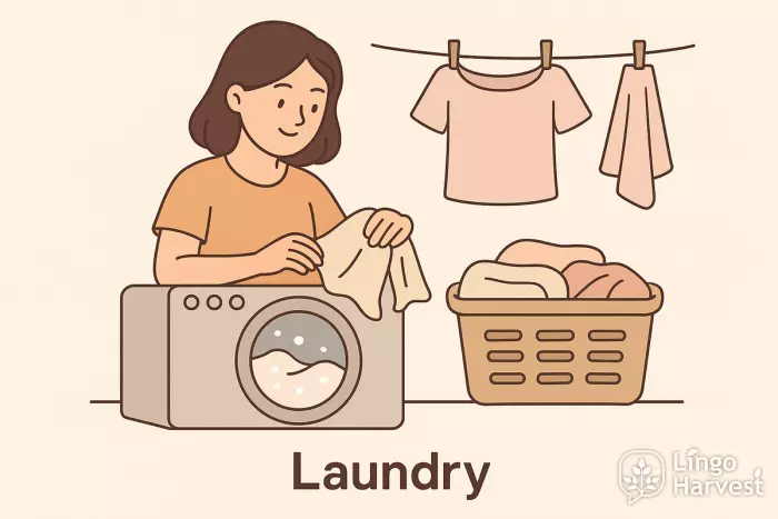 laundry household task