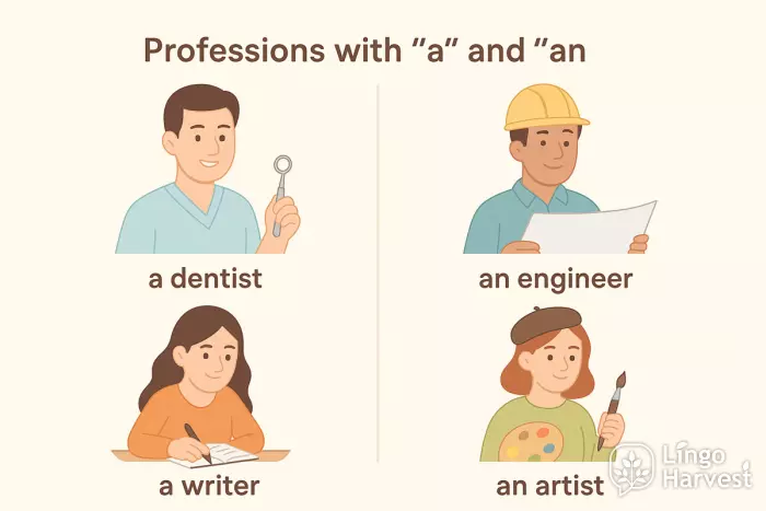 professions a an dentist engineer
