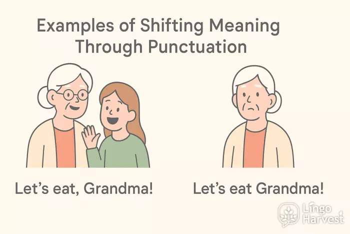 punctuation changes meaning grandma