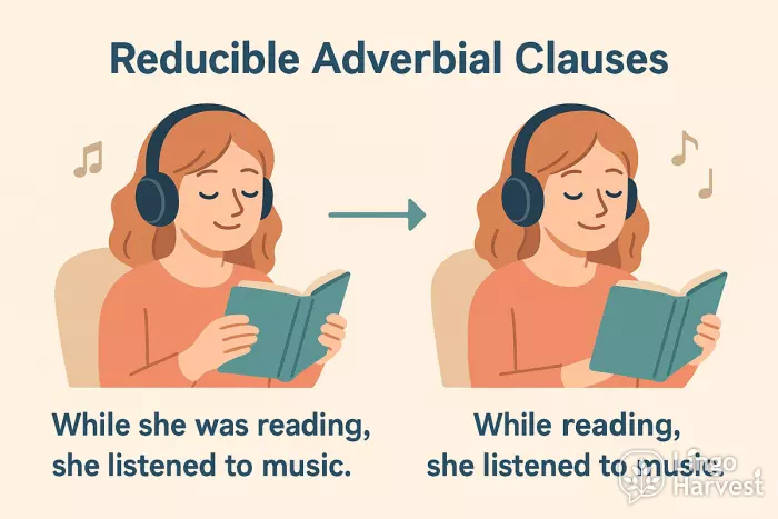 reducible adverbial clause reading