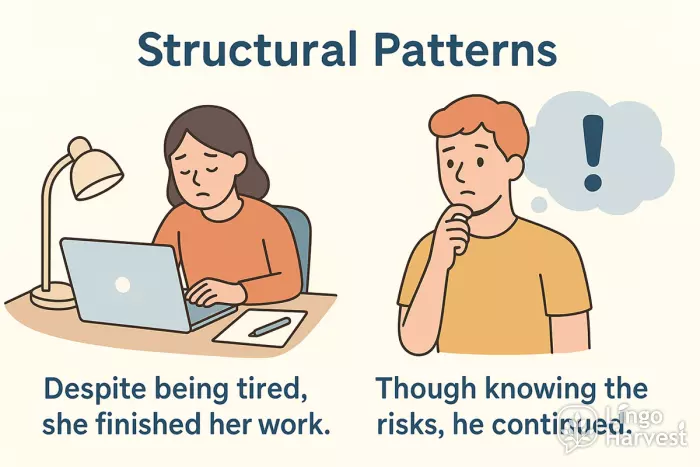 structural patterns despite though