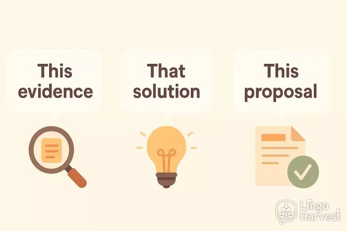 this evidence that solution proposal