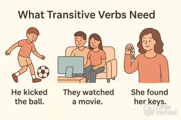 transitive verbs examples