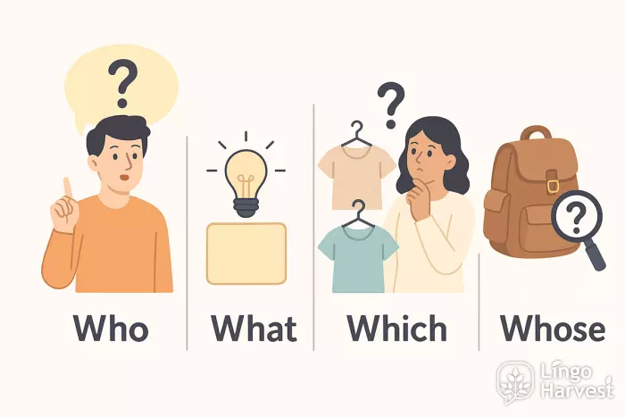 who what which whose