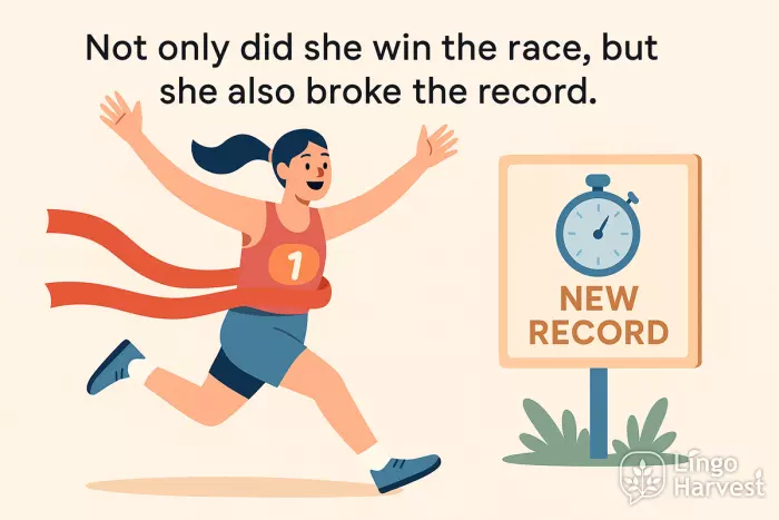 winning race breaking record