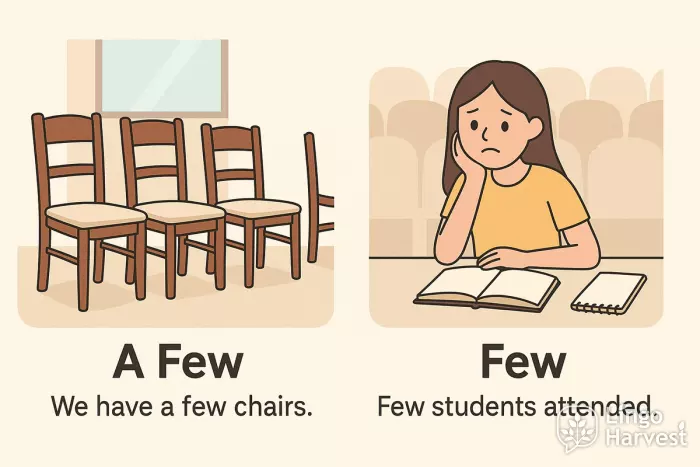 a few vs few examples