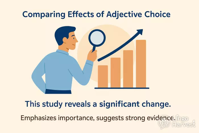 adjective choice significant change