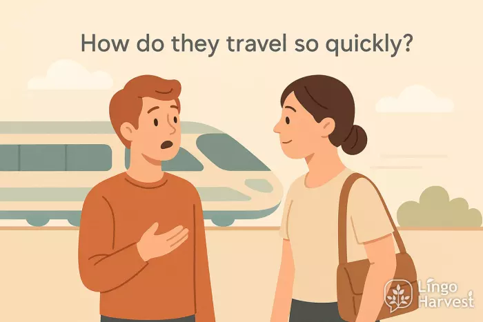 adverbs how quickly travel