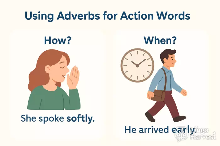 adverbs softly early