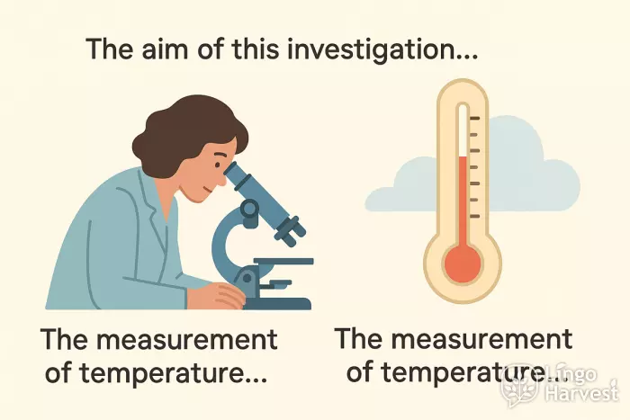 aim investigation measurement temperature