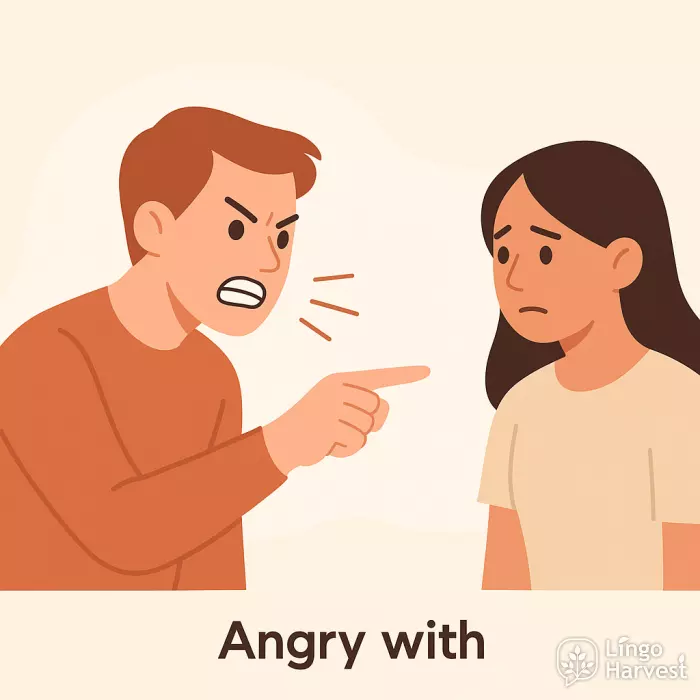angry with expression scene